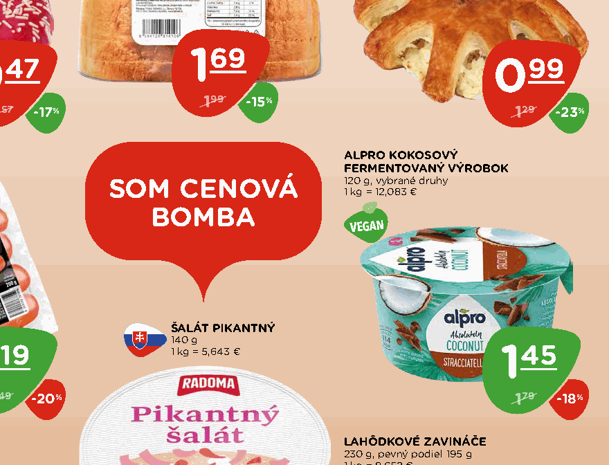 ALPRO KOKOSOVÝ FERMENTOVANÝ VÝROBOK
