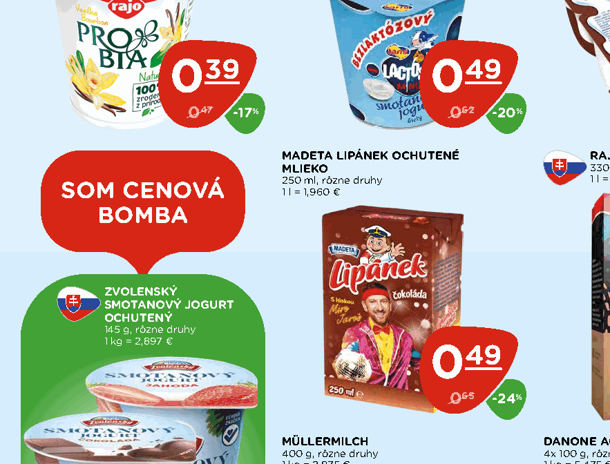 MADETA LIPÁNEK OCHUTENÉ MLIEKO