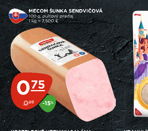 MECOM ŠUNKA SENDVIČOVÁ