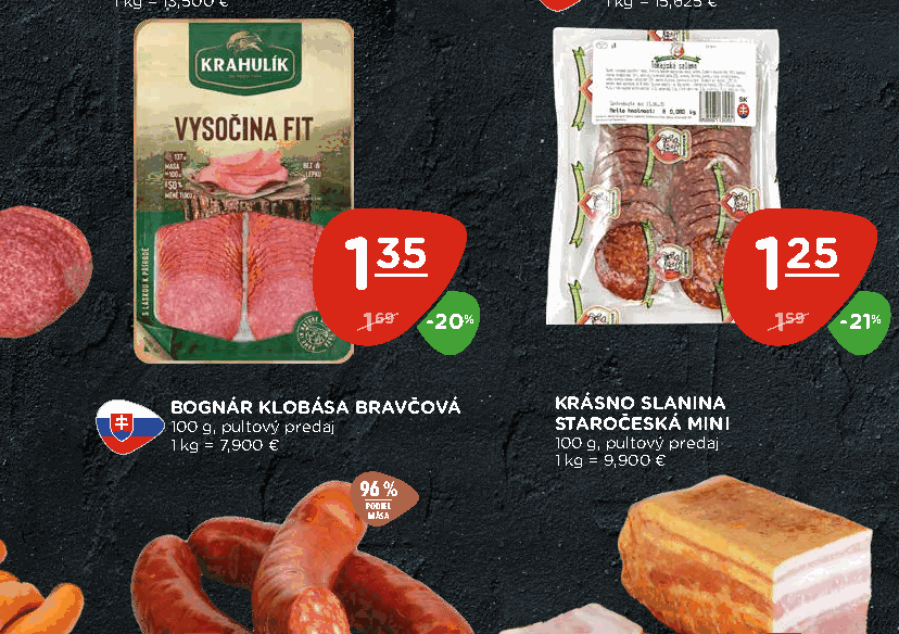 BOGNÁR KLOBÁSA BRAVČOVÁ