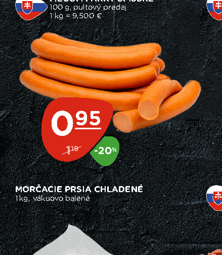 MORČACIE PRSIA CHLADENÉ
