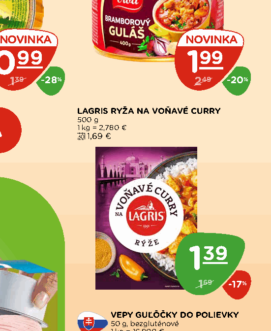 LAGRIS RYŽA NA VOŇAVÉ CURRY