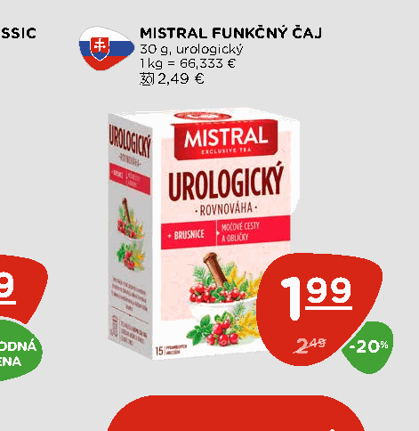 MISTRAL FUNKČNÝ ČAJ