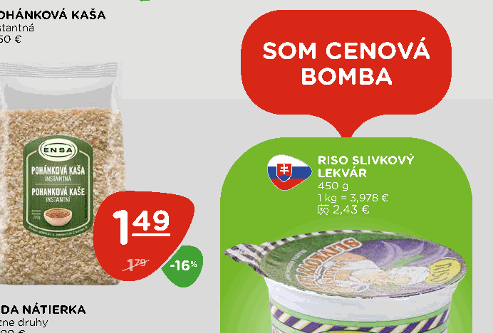 RISO SLIVKOVÝ LEKVÁR