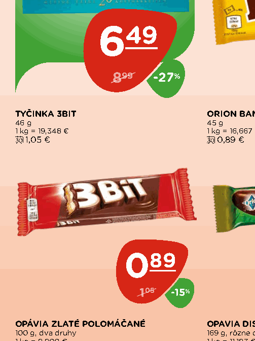 TYČINKA 3BIT