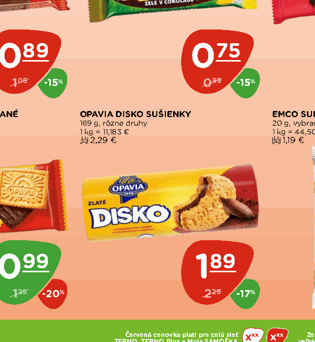 OPAVIA DISKO SUŠIENKY