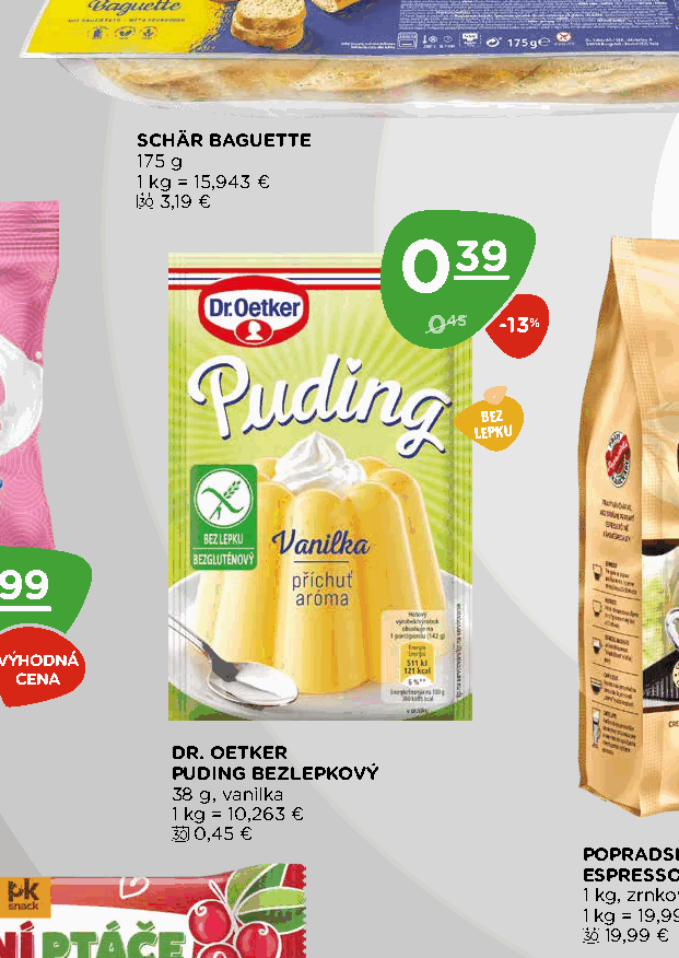DR. OETKER PUDING BEZLEPKOVÝ