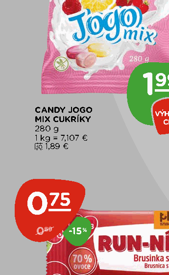 CANDY JOGO MIX CUKRÍKY