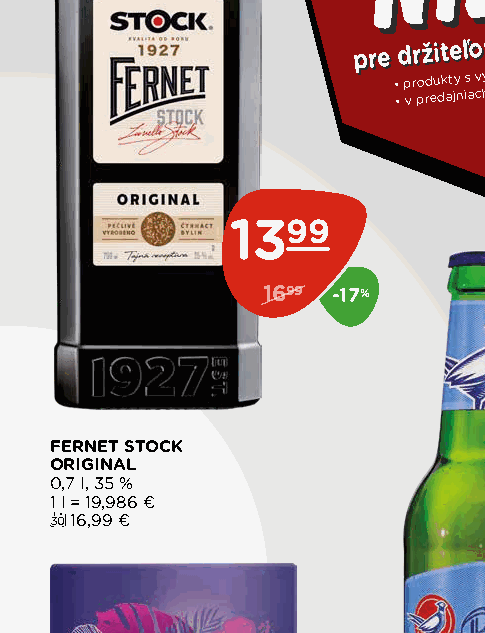 FERNET STOCK ORIGINAL