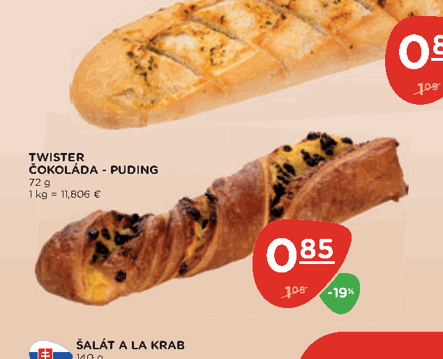 TWISTER ČOKOLÁDA - PUDING