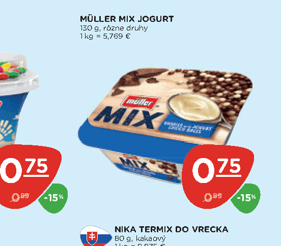 MÜLLER MIX JOGURT