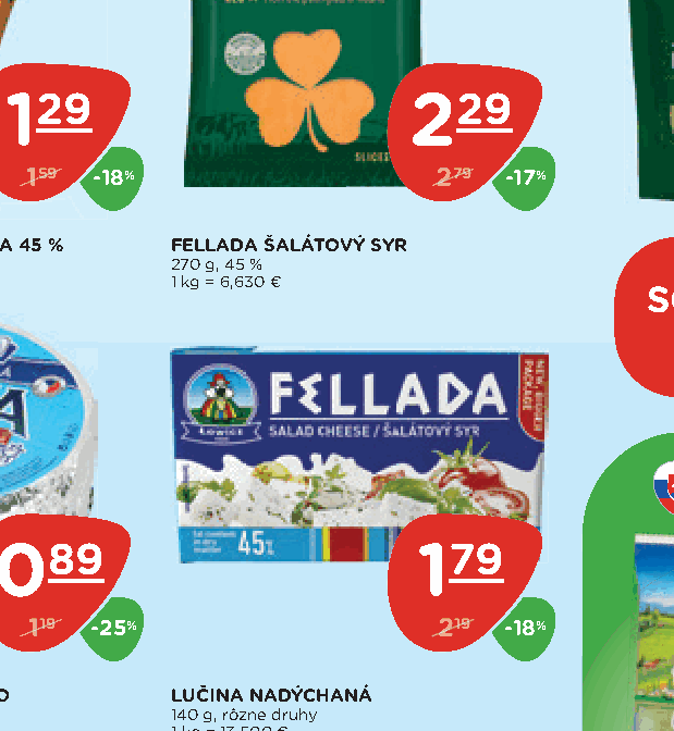 FELLADA ŠALÁTOVÝ SYR