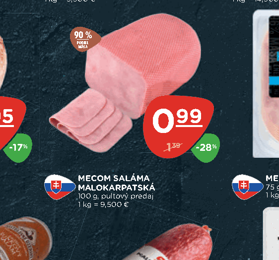MECOM SALÁMA MALOKARPATSKÁ