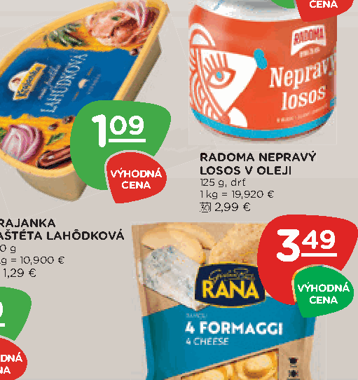 RADOMA RADOMA NEPRAVÝ NEPRAVÝ LOSOS V OLEJI