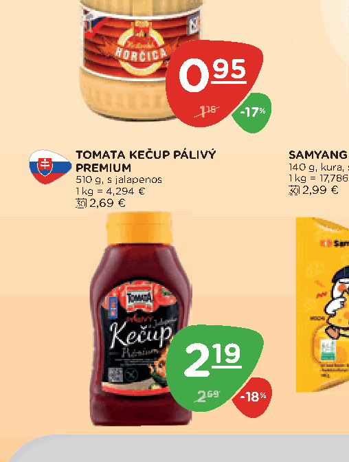 TOMATA KEČUP PÁLIVÝ PREMIUM