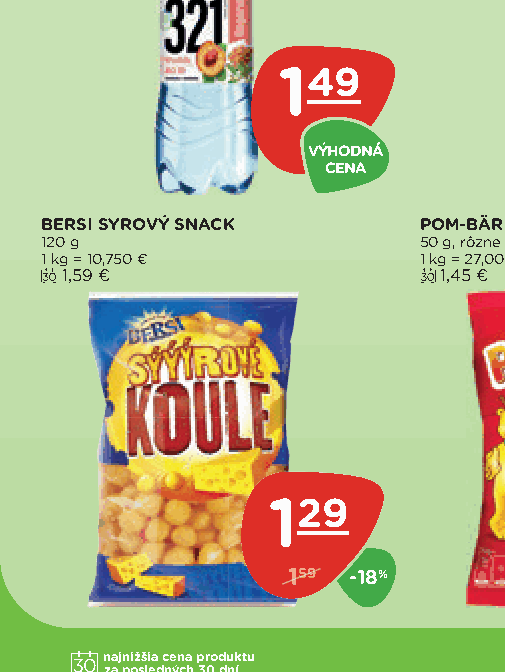 BERSI SYROVÝ SNACK