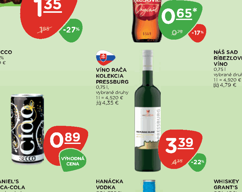 VÍNO RAČA KOLEKCIA PRESSBURG