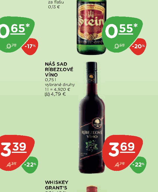 NÁŠ SAD RÍBEZĽOVÉ VÍNO