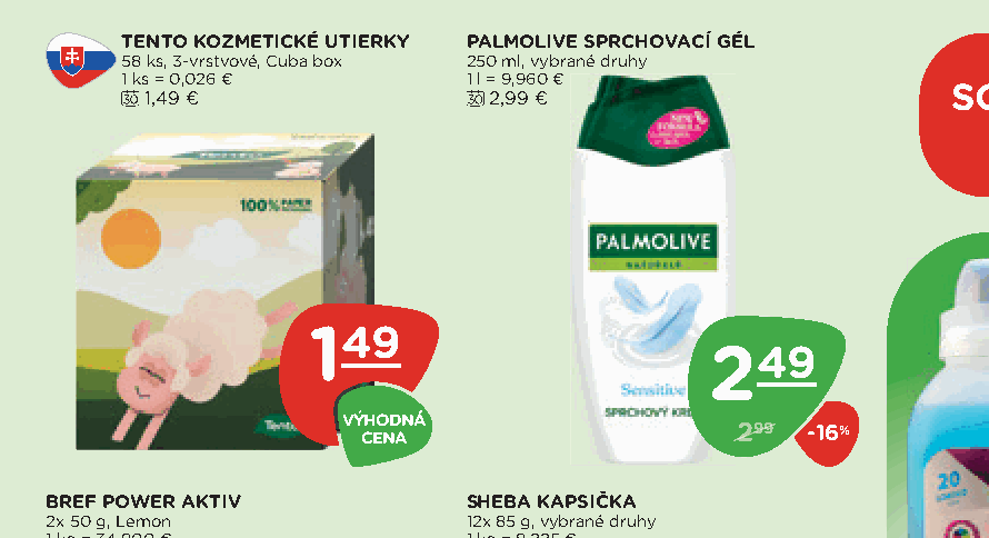 PALMOLIVE SPRCHOVACÍ GÉL