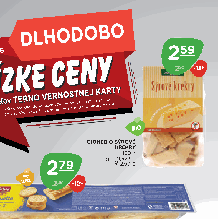BIONEBIO SÝROVÉ KREKRY
