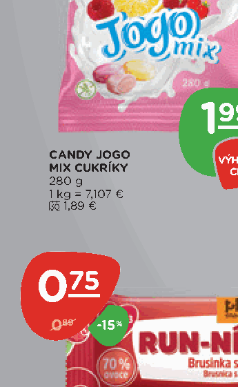 CANDY JOGO MIX CUKRÍKY