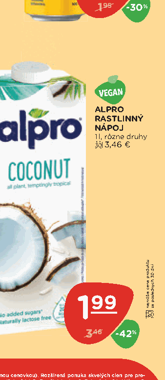 ALPRO RASTLINNÝ NÁPOJ