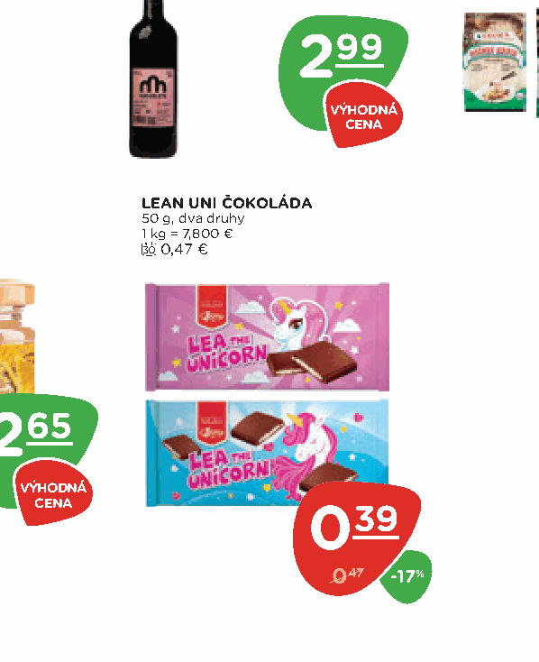 LEAN UNI ČOKOLÁDA