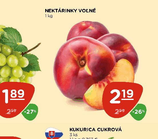 NEKTÁRINKY VOĽNÉ