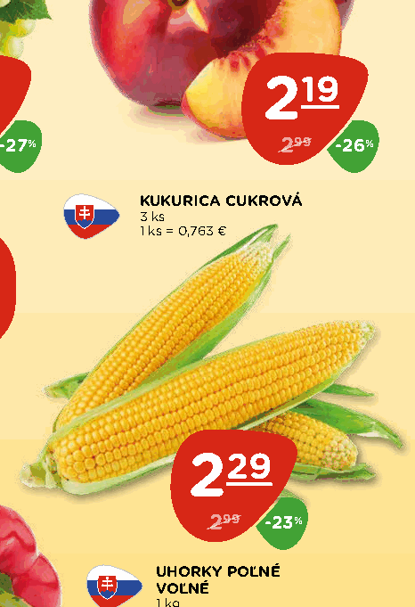 KUKURICA CUKROVÁ