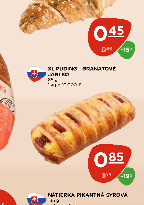 XL PUDING - GRANÁTOVÉ JABLKO