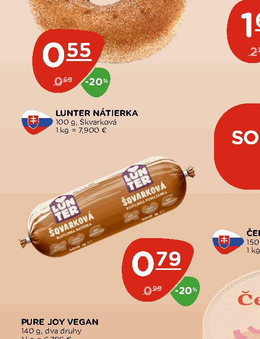 LUNTER NÁTIERKA