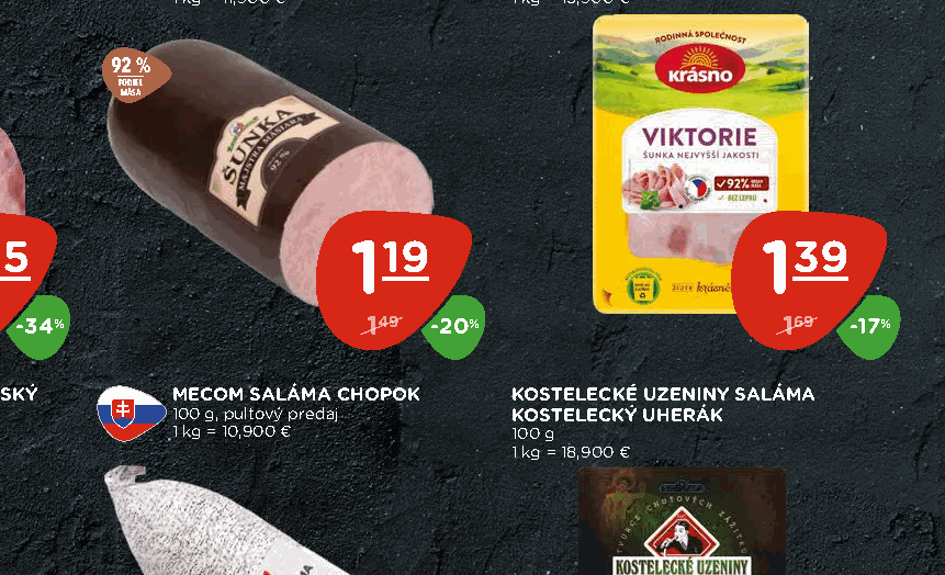 MECOM SALÁMA CHOPOK