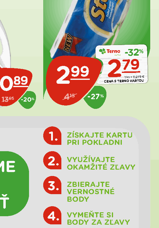 ZÍSKAJTE KARTU PRI POKLADNI