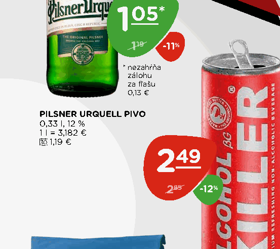 PILSNER URQUELL PIVO