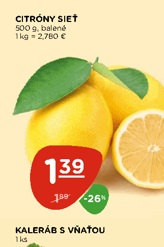CITRÓNY SIEŤ
