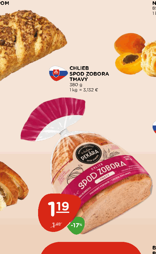 CHLIEB SPOD ZOBORA TMAVÝ