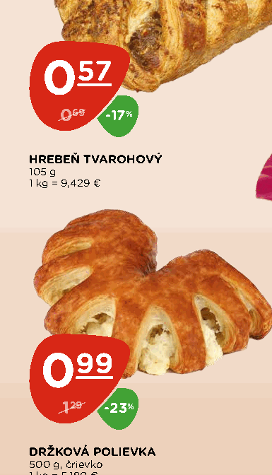 HREBEŇ TVAROHOVÝ