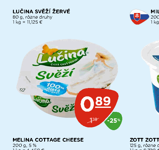 LUČINA SVĚŽÍ ŽERVÉ