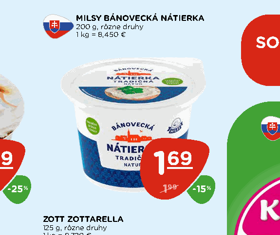 MILSY BÁNOVECKÁ NÁTIERKA