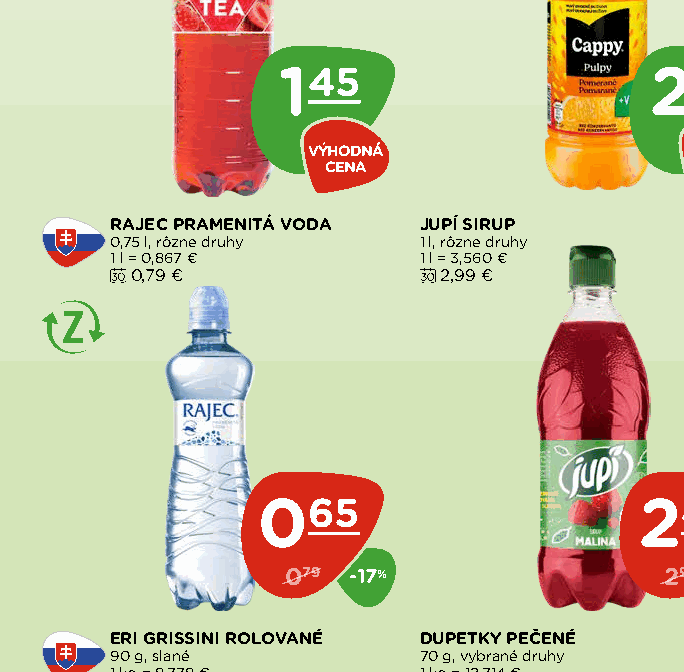 RAJEC PRAMENITÁ VODA