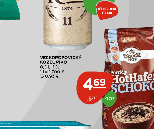 VEĽKOPOPOVICKÝ KOZEL PIVO