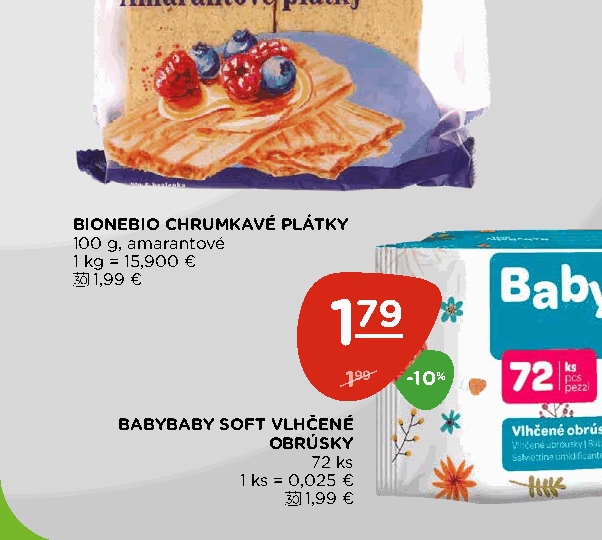 BIONEBIO CHRUMKAVÉ PLÁTKY
