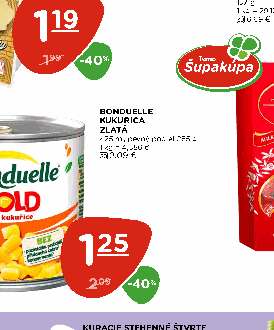 BONDUELLE KUKURICA ZLATÁ