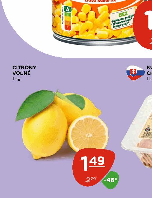 CITRÓNY VOĽNÉ