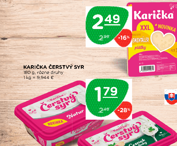 KARIČKA ČERSTVÝ SYR
