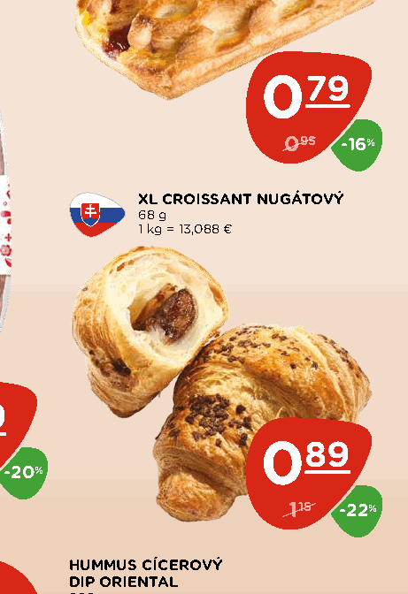 XL CROISSANT NUGÁTOVÝ