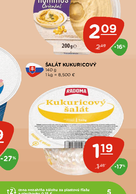ŠALÁT KUKURICOVÝ
