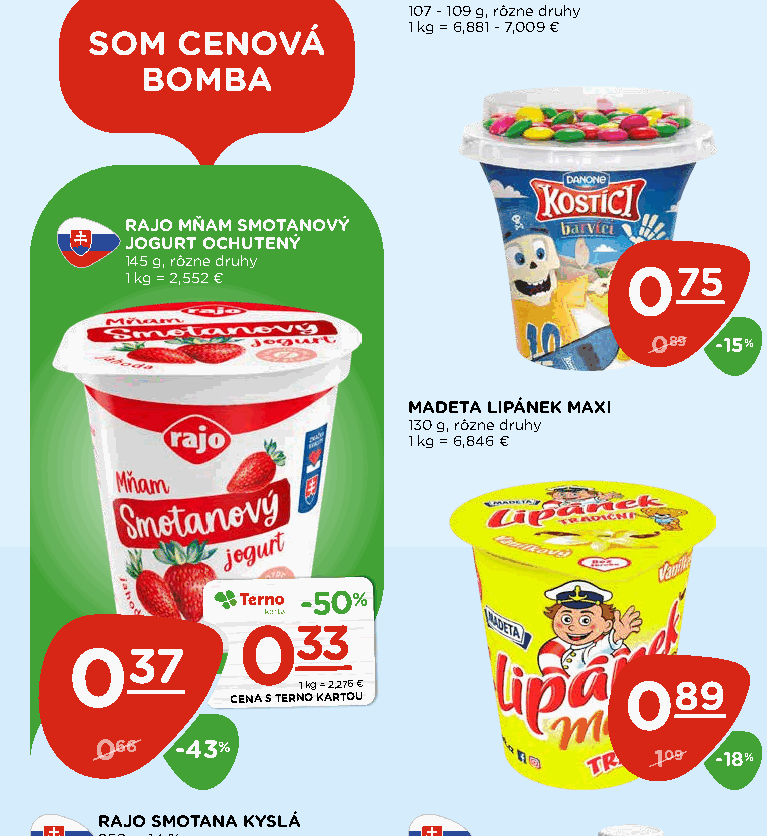 RAJO MŇAM SMOTANOVÝ JOGURT OCHUTENÝ
