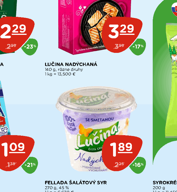 LUČINA NADÝCHANÁ