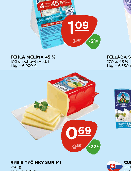 TEHLA MELINA 45 %